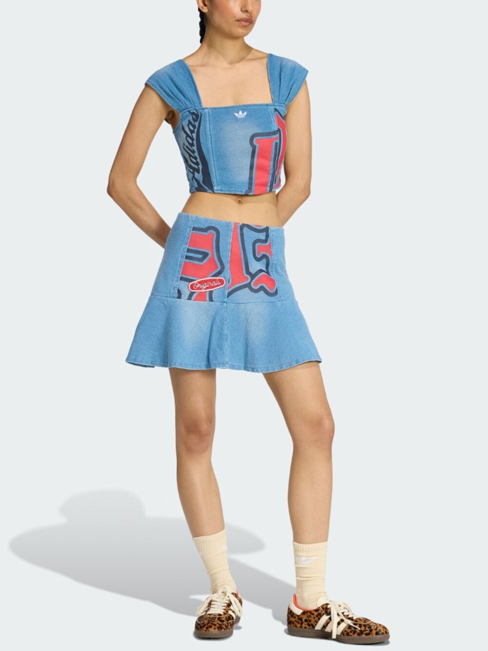 NWT Adidas Originals GFX Coursage Top Size 8 - Picture 2 of 12